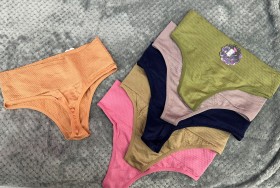 Bikini  CON FAJA ANCHA EN MICROFIBRA
