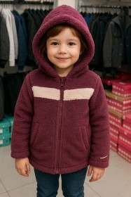 Camperitas peludas para niñas